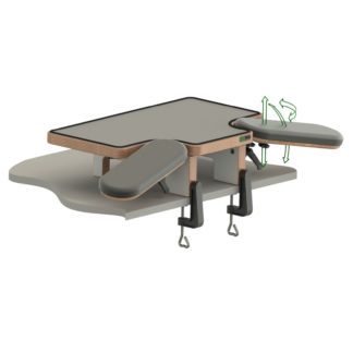 Plateau établi horloger de table