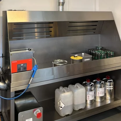 Hotte aspirante industrielle horlogerie