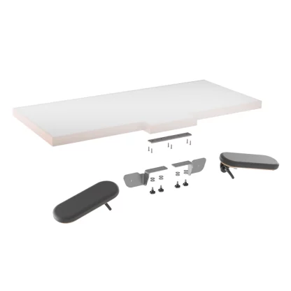 Ensemble accoudoirs horlogers STANDARD version Upgrade vue éclatée