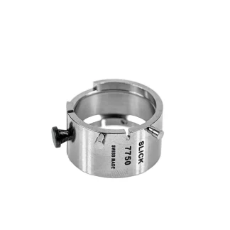 PORTE-MOUVEMENT-7B-CAL-7750-Porte-mouvement-rond-bague-fendue-avec-bouton-ouvrant-et-réversible-avec-4-poussoirs-chrono