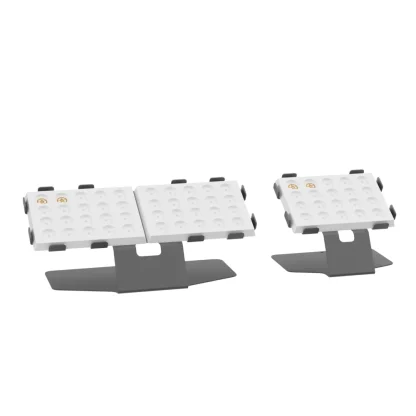 Supports barquettes/plateaux à empreintes 130x90mm Renfer pour 1 et 2 barquettes