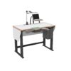 Etabli avec accoudoirs et layette largeur 1480mm 4 vérins électriques haute rigidité avec jupe H1065