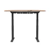 Table ovale E-Oval avec piètement électrique (face avant)