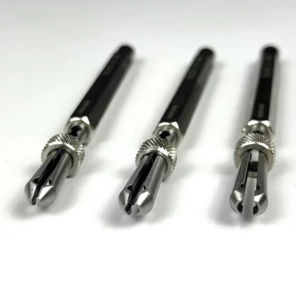 Mandrin SLICK pour tenir les arbres de barillet No.37 Ø0.60 Ø2.00 Ø3.00